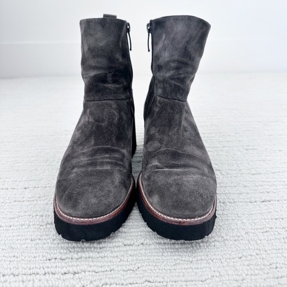 PAUL GREEN Jano Women’s US 8.5 / UK 6 Gray Lug Boots Alpine Cabincore Heritage - Picture 10 of 11